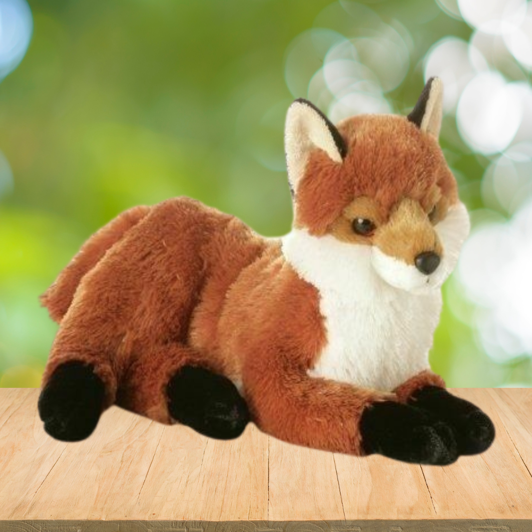 Fiona 12 Red Fox Plush – Turtle Central Gift Shop